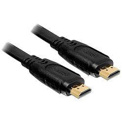 Foto van Delock hdmi aansluitkabel hdmi-a stekker, hdmi-a stekker 2.00 m zwart 82670 hdmi-kabel