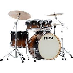 Foto van Tama cl52kr+h-cff superstar classic coffee fade 5d. drumstel incl. hardware