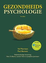 Foto van Gezondheidspsychologie - paul bennett, val morrison - paperback (9789043034579)
