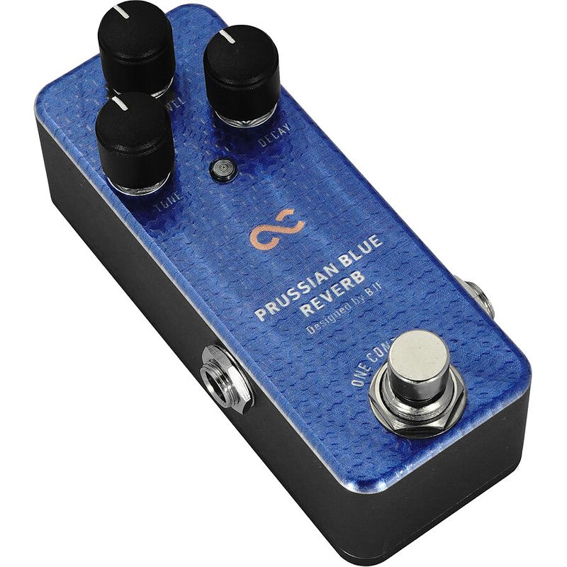 Foto van One control prussian blue reverb effectpedaal