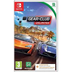 Foto van Just for games - gear club unlimited (code in box) switch game