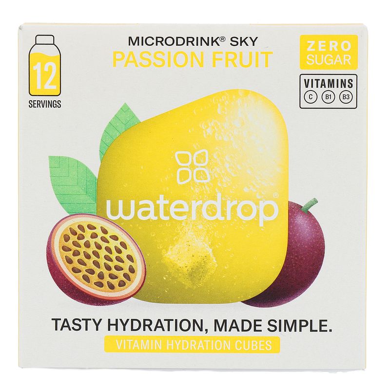 Foto van Waterdrop microdrink vitamin hydration cubes - sky