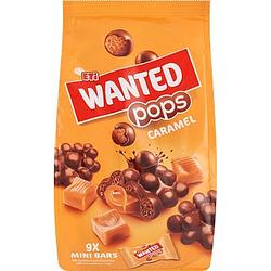 Foto van Eti wanted pops caramel mini bars 9 stuks 126g bij jumbo