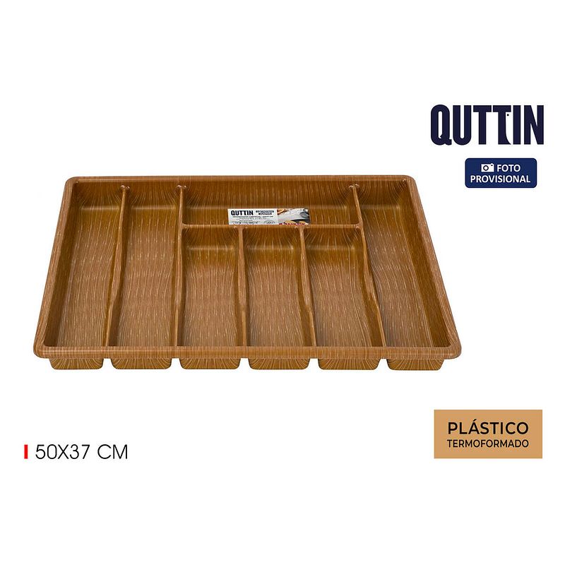 Foto van Bestekorganizer quttin 50 x 37 cm thermoplast