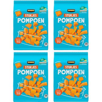 Foto van Jumbo stukjes pompoen 4 x 450g