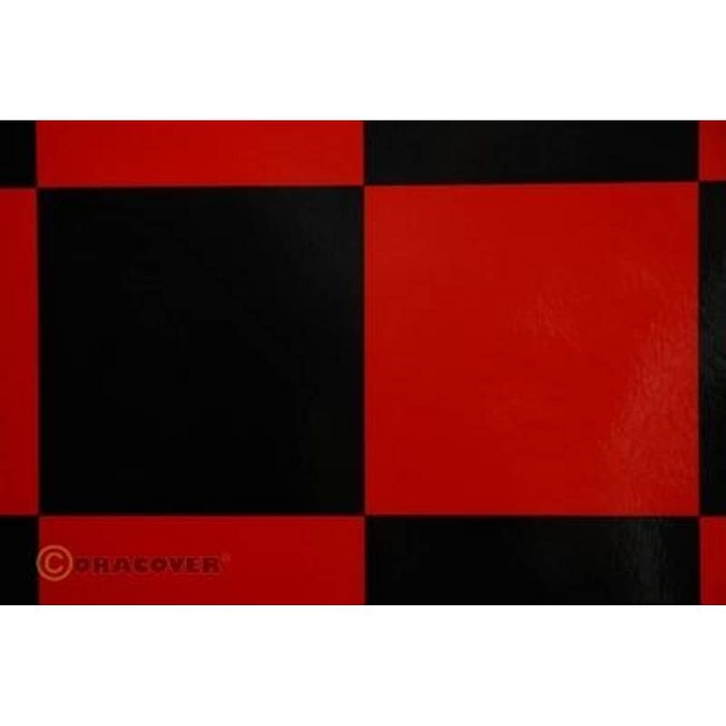 Foto van Oracover 691-023-071-002 strijkfolie fun 6 (l x b) 2 m x 60 cm rood, zwart