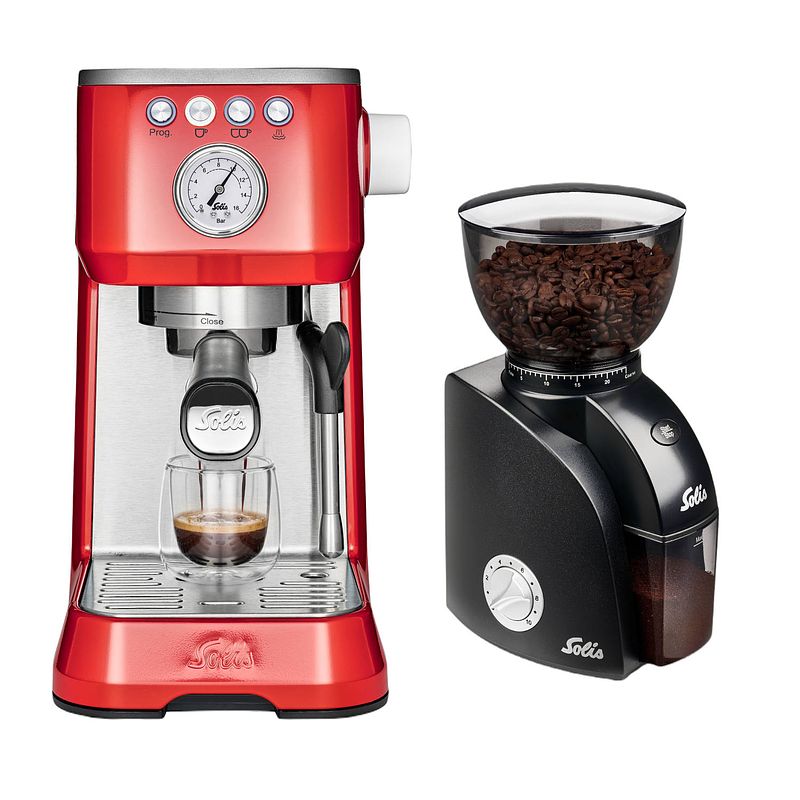 Foto van Solis barista perfetta plus + scala zero static - espressomachine