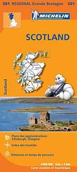 Foto van Michelin wegenkaart 501 schotland - paperback (9782067183193)