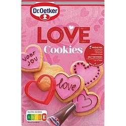 Foto van Dr. oetker love cookies koekjes bakmix 354g bij jumbo