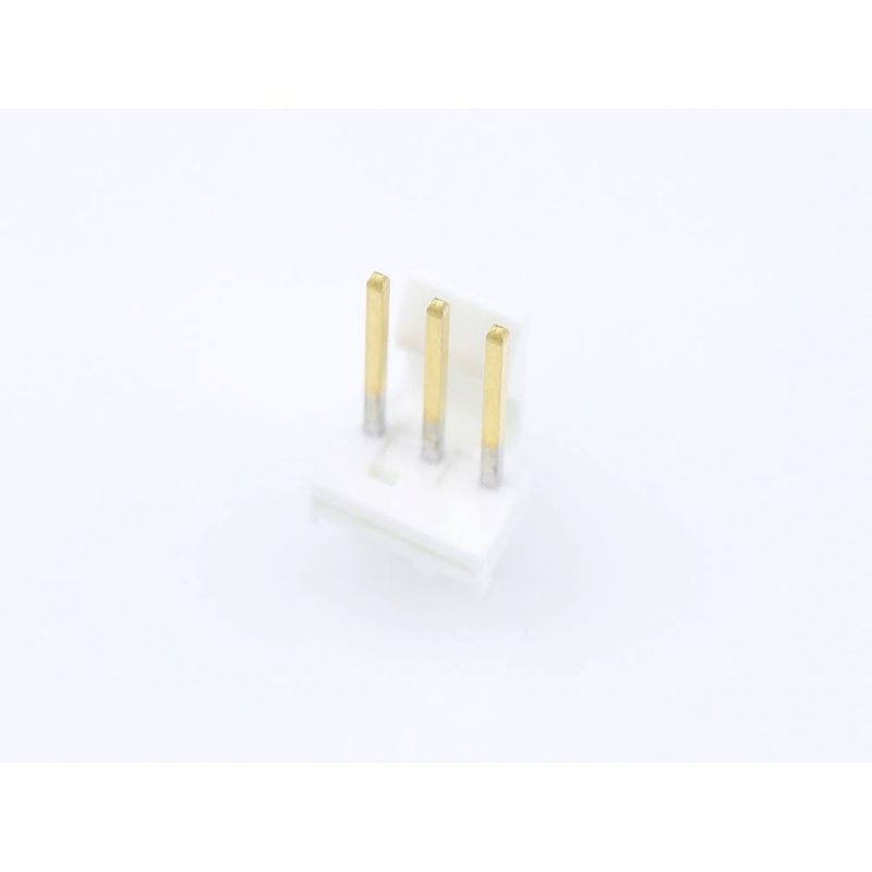 Foto van Molex 26614030 male header (standaard) totaal aantal polen: 3 rastermaat: 3.96 mm inhoud: 1 stuk(s) bulk