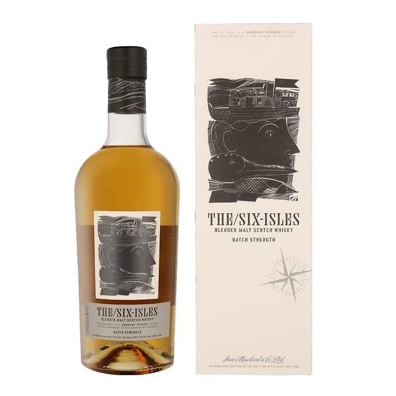 Foto van The six isles batch strength 70cl whisky