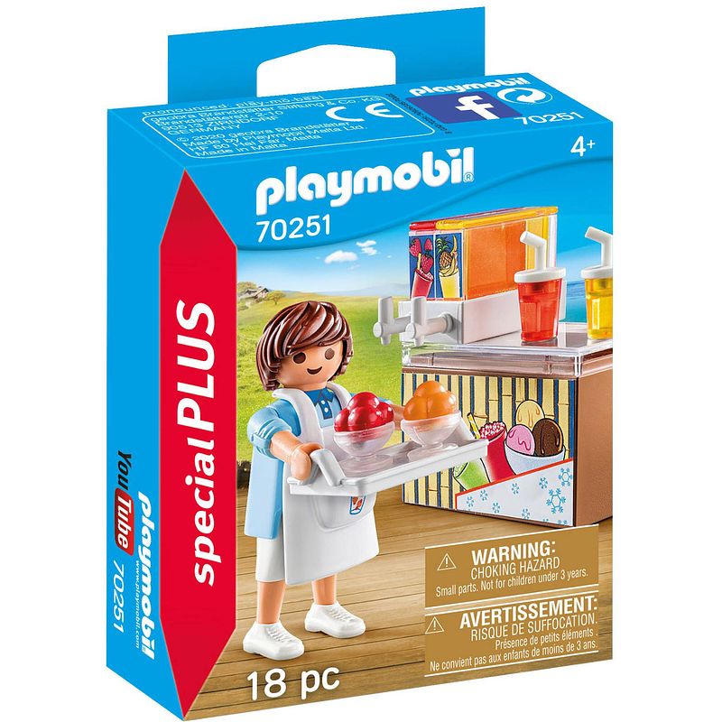 Foto van Playmobil special plus slush verkoper 70251