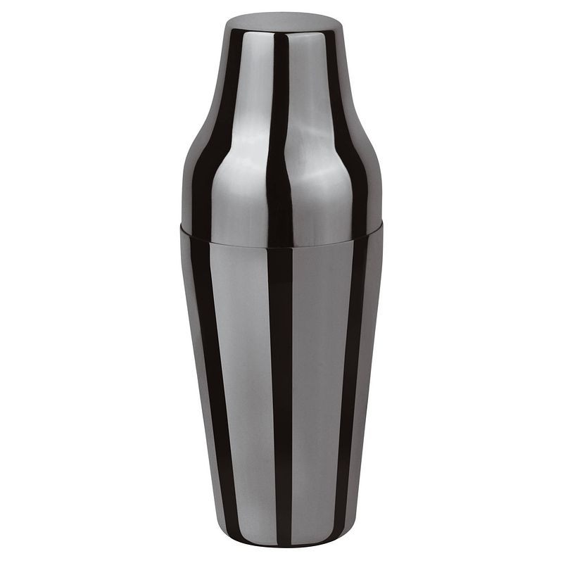 Foto van Paderno cocktailshaker bar zwart 700 ml