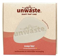 Foto van Unwaste soap bar the refreshing one