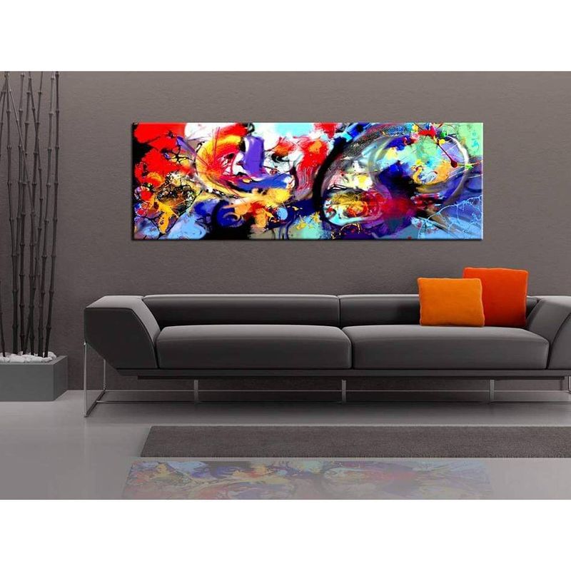 Foto van Artgeist colourful immersion canvas schilderij 135x45cm