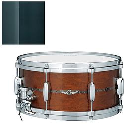 Foto van Tama star tms1455s-skb smoky black maple 14 x 5.5 inch snaredrum