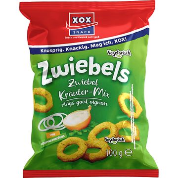 Foto van Xox uienringen 100g bij jumbo