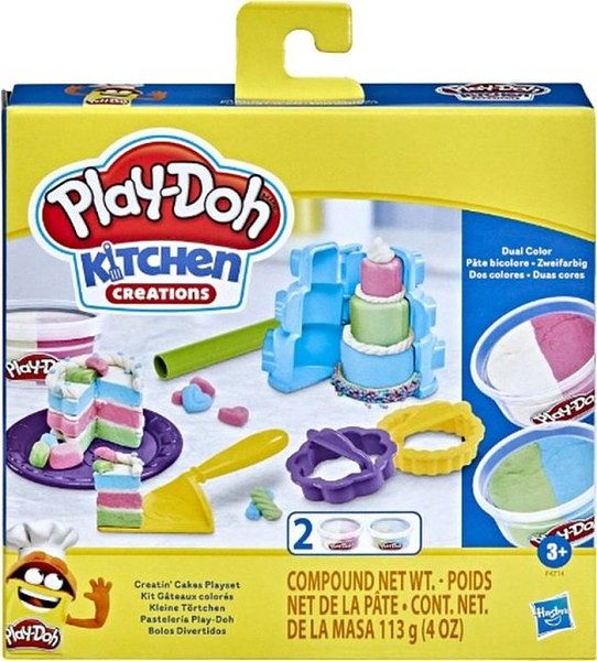 Foto van Playdoh creatin cakes playset