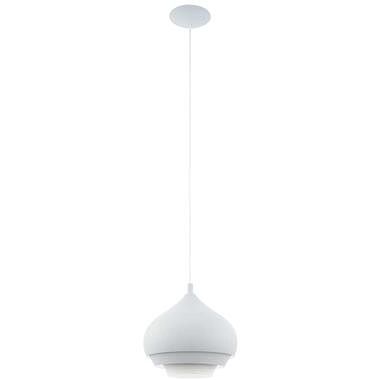 Foto van Eglo hanglamp camborne - wit - ø29 cm - leen bakker