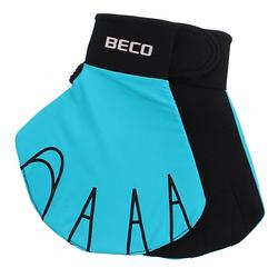 Foto van Beco open aquahandschoenen neopreen turquoise maat s 2-delig