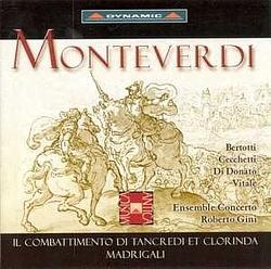 Foto van Monteverdi: il combattimento di tancredi et clorinda madrigale - cd (8007144604783)