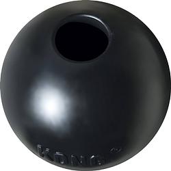 Foto van Kong - kong hond x-treme rubber bal zwart medium