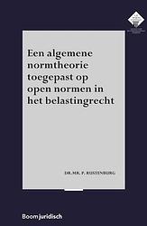 Foto van Een algemene normtheorie toegepast op open normen in het belastingrecht - p. rustenburg - ebook (9789054549420)