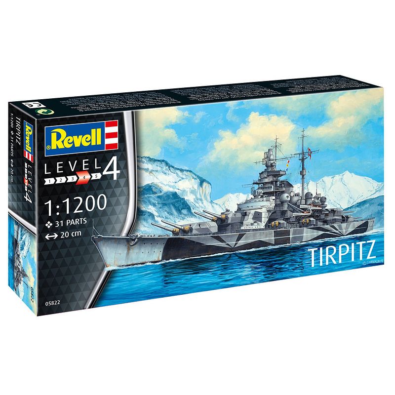 Foto van Revell modelbouwset galjoen 140 mm schaal 1:450