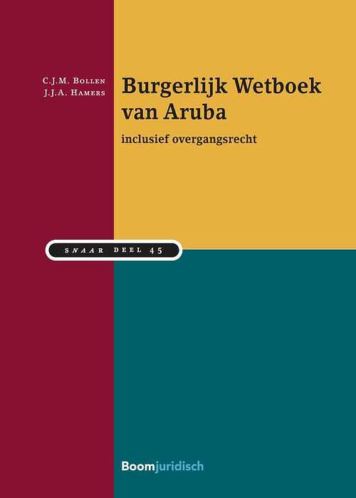 Foto van Burgerlijk wetboek van aruba - c.j.m. bollen, j.j.a. hamers - paperback (9789462126817)