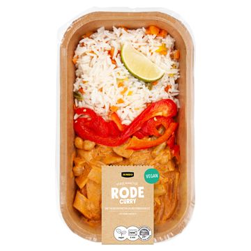 Foto van Jumbo verse maaltijd rode curry 450g