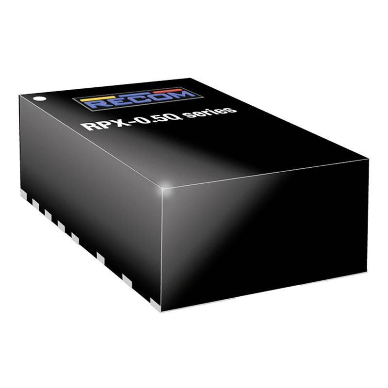 Foto van Recom rpx-0.5q-ct dc/dc-converter 5 v 0.5 a 2.5 w inhoud 1 stuk(s)