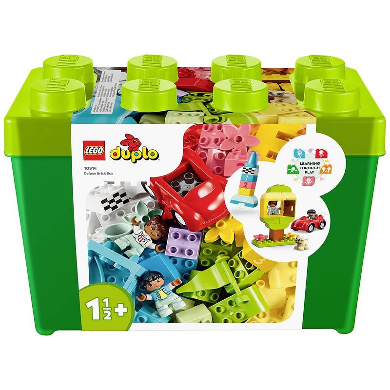 Foto van Lego duplo opbergdoos deluxe 85-delig - 10914