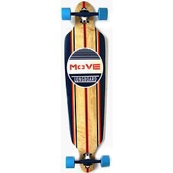 Foto van Longboard - 104 cm - klassiek blauw