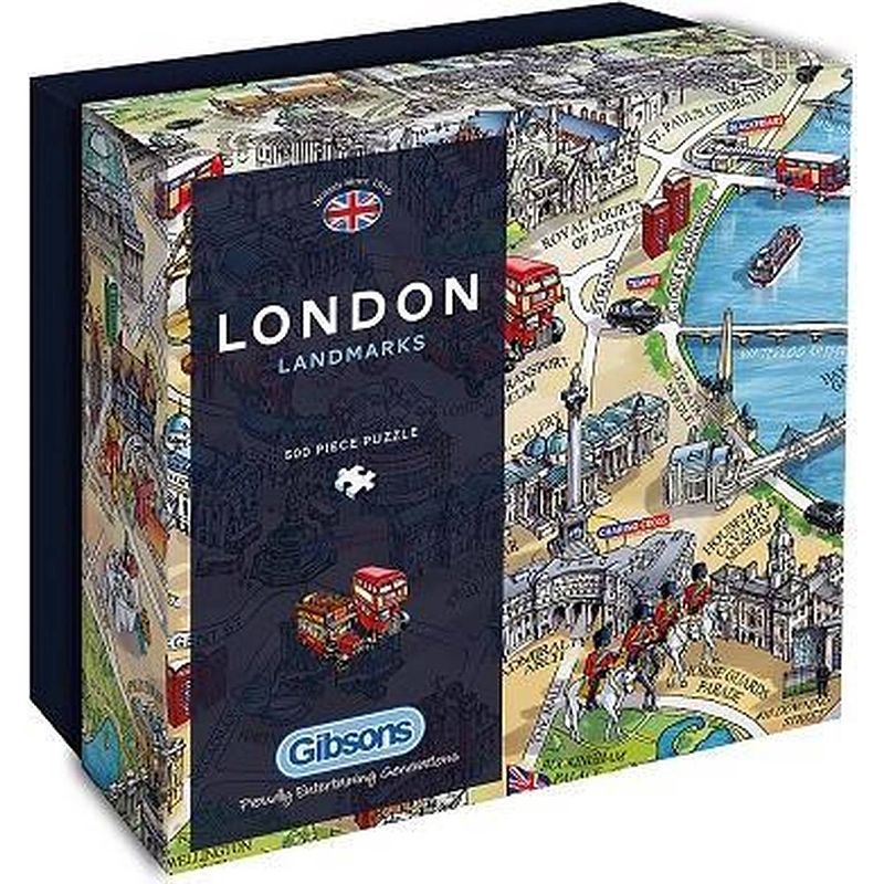 Foto van Gibsons london landmarks - gift box (500)