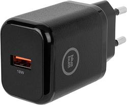 Foto van Bluebuilt quick charge oplader met usb a poort 18w zwart