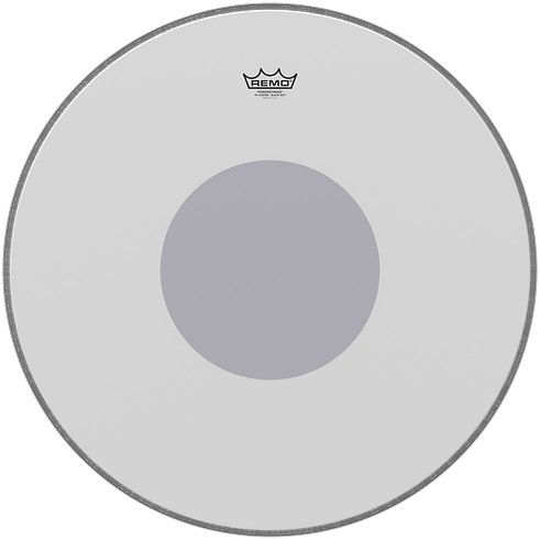 Foto van Remo p3-1124-10 powerstroke 3 dot coated 24 inch bassdrumvel