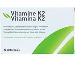 Foto van Metagenics vitamine k2 tabletten