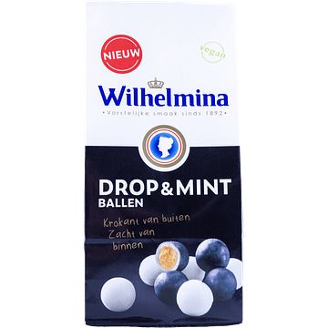 Foto van Wilhelmina chewy dropmint 200g bij jumbo