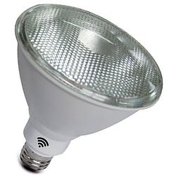 Foto van Led lamp - smart led - facto sponty - par lamp - 12w - e27 fitting - slimme led - wifi led - dimbaar - aanpasbare kleur