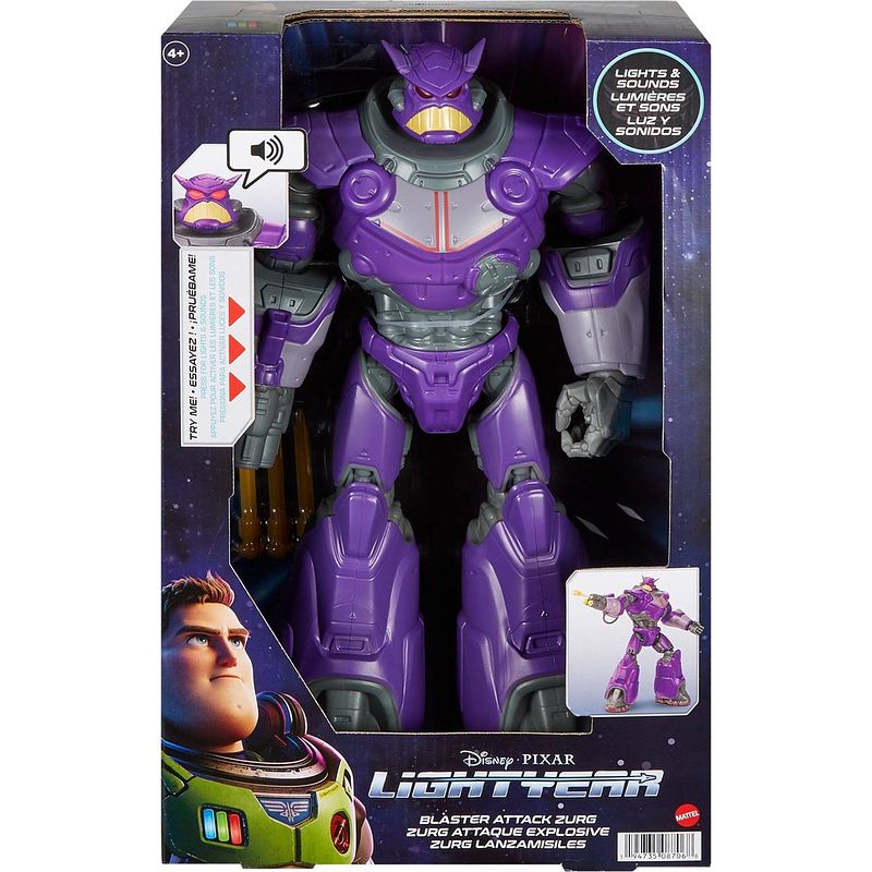 Foto van Disney pixar lighytear zurg - speelfiguur