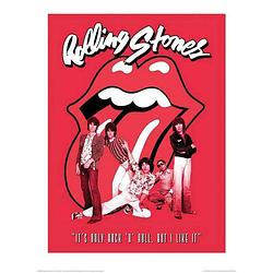 Foto van Pyramid the rolling stones its only rock n roll kunstdruk 30x40cm