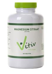 Foto van Vitiv magnesium citraat 200mg tabletten