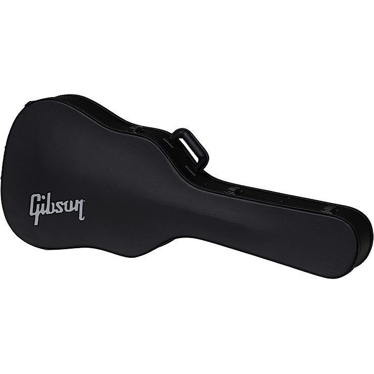 Foto van Gibson asdncase-mdr modern hardshell case voor dreadnought gitaar zwart