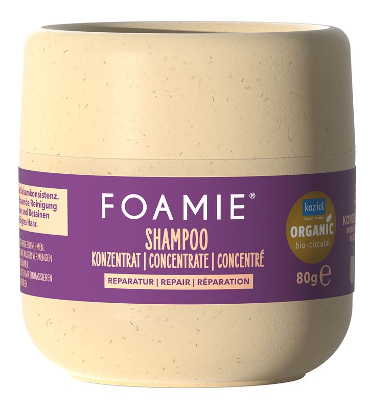 Foto van Foamie repair shampoo bar