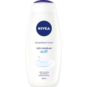 Foto van Nivea shower cream soft 500ml bij jumbo