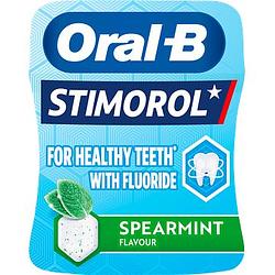 Foto van Stimorol oralb spearmint flavour sugar free chewing gum 76, 5g bij jumbo