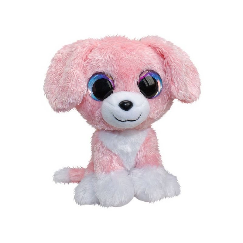 Foto van Lumo stars knuffeldier dog pinky - classic - 15cm