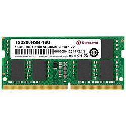 Foto van Transcend ts3200hsb-16g werkgeheugenmodule voor laptop ddr4 16 gb 1 x 16 gb non-ecc 3200 mhz 260-pins so-dimm cl22 ts3200hsb-16g