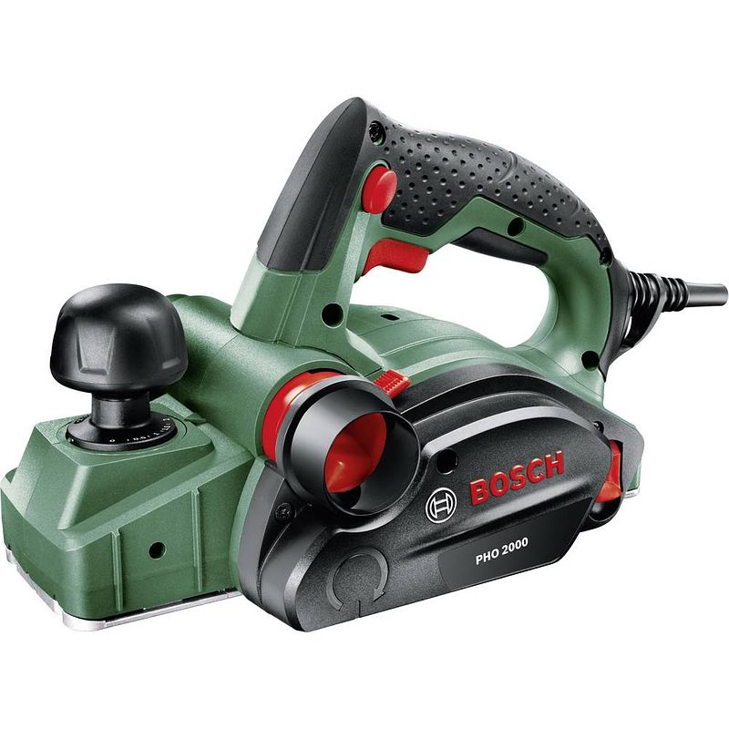 Foto van Bosch home and garden pho 2000 elektrische schaafmachine schaafbreedte: 82 mm 680 w felsdiepte (max.): 8 mm