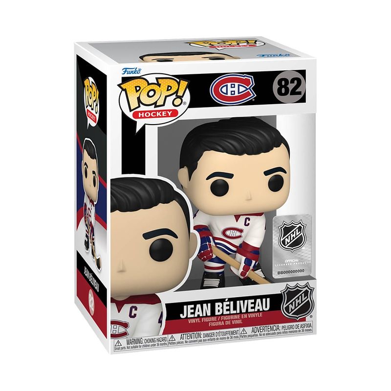 Foto van Pop hockey: canadiens jean beliveau - funko pop #82